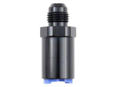 Female EFI Adapter; -6AN x 5/16-Inch; Black