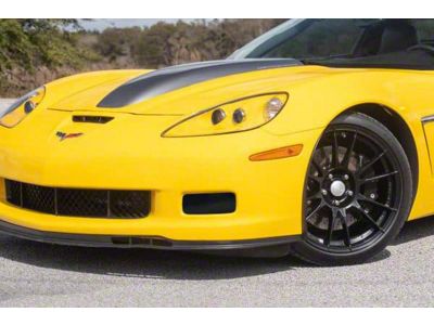 Fog Light Covers; Smoked (06-13 Corvette C6 Z06)