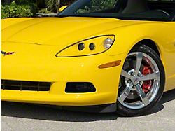 Fog Light Covers; Smoked (05-13 Corvette C6, Excluding Z06 & ZR1)