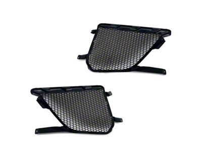 Front Bumper Honeycomb Grille Protective Screen Vents (20-25 Corvette C8)