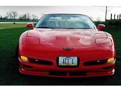 Front Chin Spoiler; Unpainted (97-04 Corvette C5)