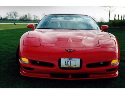 Front Chin Spoiler; Unpainted (97-04 Corvette C5)