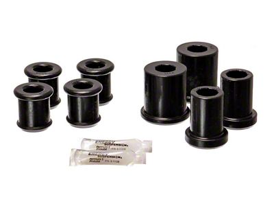 Front Control Arm Bushings; Black (97-13 Corvette C5 & C6)