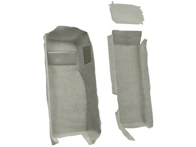 Front Cutpile Molded Carpet; Antelope/Light Neutral (97-04 Corvette C5)