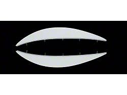 Front Fascia Winglets; Unpainted (97-04 Corvette C5)