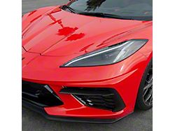 Front Grille Insert; Cabron Fiber (20-24 Corvette C8, Excluding Z06)