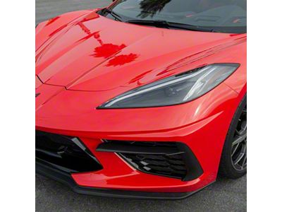 Front Grille Insert; Cabron Fiber (20-25 Corvette C8, Excluding Z06)