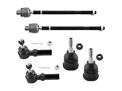 Front Inner and Outer Tie Rod Ends with Lower Ball Joints (97-13 Corvette C5 & C6)