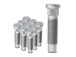 Front or Rear Wheel Stud Set; M12x1.50; Set of 10 (98-04 Corvette C5; 09-12 Corvette C6 Base, Grand Sport)