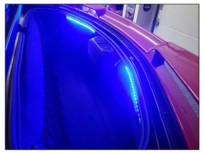 Front and Rear Trunk LED Lighting Kit; Yellow (20-25 Corvette C8)