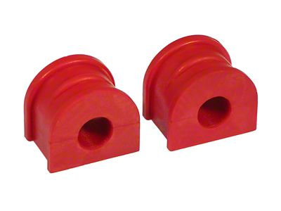 Front Sway Bar Bushing Kit; 19mm; Red (97-04 Corvette C5)