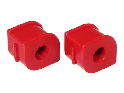 Front Sway Bar Bushing Kit; 23mm; Red (97-04 Corvette C5)