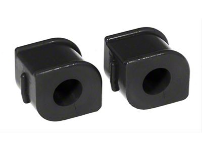 Front Sway Bar Bushing Kit; 26mm; Black (97-04 Corvette C5)