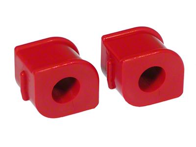 Front Sway Bar Bushing Kit; 26mm; Red (97-04 Corvette C5)