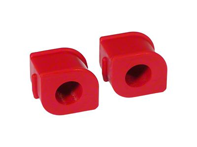 Front Sway Bar Bushing Kit; 28.6mm; Red (97-04 Corvette C5)