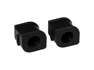 Front Sway Bar Bushing Kit; 30mm; Black (97-04 Corvette C5)