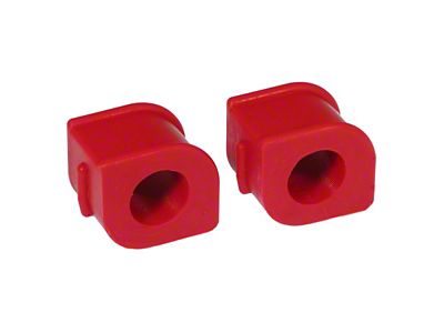 Front Sway Bar Bushing Kit; 30mm; Red (97-04 Corvette C5)