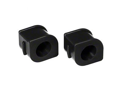 Front Sway Bar Bushing Kit; 32mm; Black (97-04 Corvette C5)