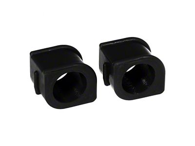 Front Sway Bar Bushing Kit; 38mm; Black (97-04 Corvette C5)