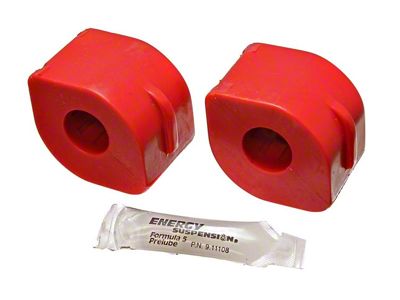 Front Sway Bar Bushings; 23mm; Red (97-04 Corvette C5)