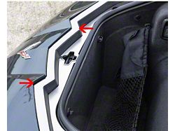 Frunk Nose Cap; Polished (20-23 Corvette C8 Coupe)