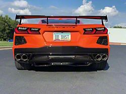 FUSION Axle-Back Exhaust System with Round Black Tips (20-25 Corvette C8 Stingray)
