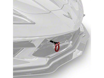 Genali Rear Diffuser Add-on Fins; Carbon Flash Metallic Vinyl (14-19 Corvette C7)