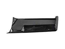 GPS Navigation Screen Cover; Carbon Fiber (20-25 Corvette C8)