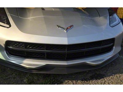 Grille Blackout Vinyl Overlay Kit; Red (14-19 Corvette C7 Stingray)