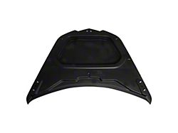 GT3R Style Side Vented Extractor Hood; Carbon Fiber (20-24 Corvette C8)