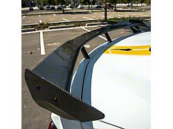 High Wing Rear Spolier; Carbon Fiber (20-25 Corvette C8)