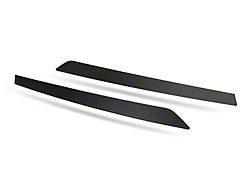 High Wing Wickerbill; Black (20-26 Corvette C8 w/ Factory High Spoiler)