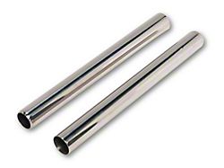 OPR Hood Shocks Cover; Chrome (97-04 Corvette C5)