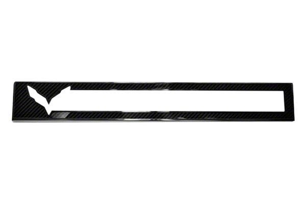 Corvette Illuminated Carbon Fiber Door Sill Overlays with