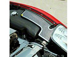 Inner Fender Accent Plates; Perforated (97-04 Corvette C5)