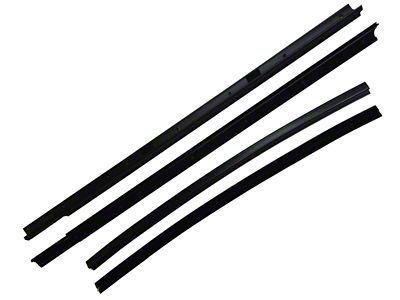 Inner and Outer Belt Weatherstrip Kit; Driver and Passenger Side (01-04 Corvette C5 Z06)