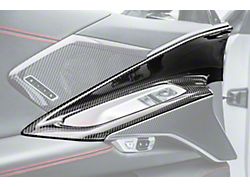 Interior Window Switch Trim Cover; Carbon Fiber (20-25 Corvette C8)