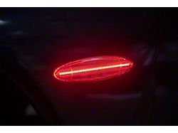 LED Side Marker Lights; Rear; Red Lens (97-04 Corvette C5)
