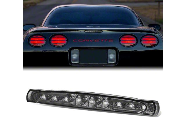 LED Third Brake Light; Smoked (97-04 Corvette C5)