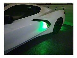 Level 2 Exterior RGB LED Lighting System; Bluetooth (20-26 Corvette C8 Coupe)