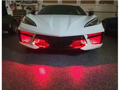Level 4 Exterior RGB LED Lighting System; Bluetooth (20-24 Corvette C8 Coupe)