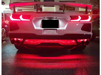 Level 4 Exterior RGB LED Lighting System; Key Fob (20-25 Corvette C8 Coupe)