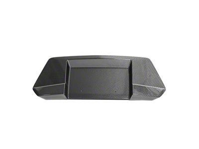 License Plate Backing; Carbon Fiber (20-23 Corvette C8)