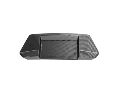 License Plate Backing; Carbon Fiber (20-24 Corvette C8)