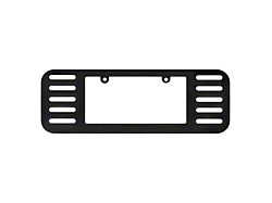 License Plate Surround; Smoked (97-04 Corvette C5)