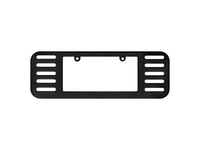 License Plate Surround; Smoked (97-04 Corvette C5)