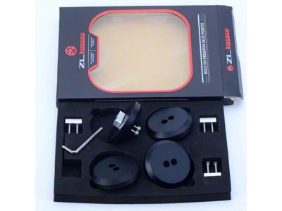 Lift Pads; Black (97-23 Corvette C5, C6, C7 & C8)