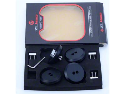 Lift Pads; Black (97-24 Corvette C5, C6, C7 & C8)