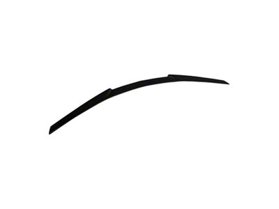 Low Profile Rear Spoiler; Matte Black (20-24 Corvette C8)