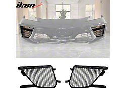 Lower Grille; Black (20-25 Corvette C8 Stingray)